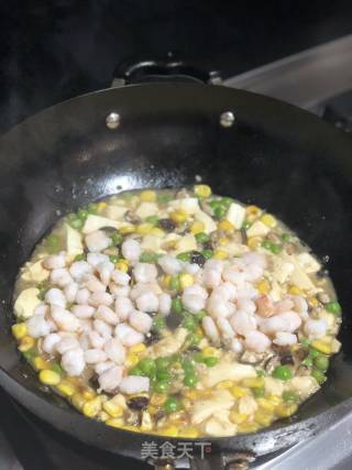 虾仁豆腐的做法步骤：12