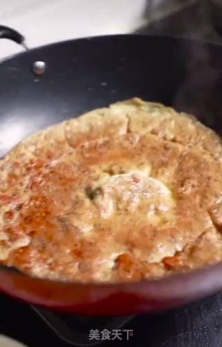 香椿煎蛋的做法步骤：5