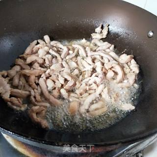 茭白肉丝的做法步骤：7