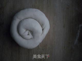 发面饼卷时蔬的做法步骤：6