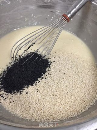 芝麻薄饼的做法步骤：4