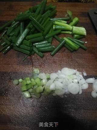 平菇炒肉片的做法步骤：4