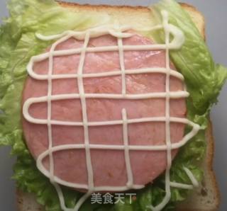 自制三明治的做法步骤：6