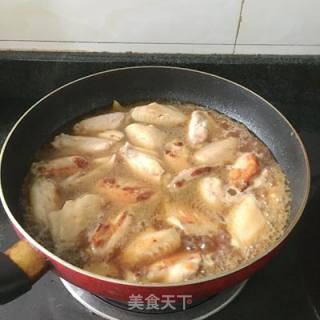蜜汁鸡翅的做法步骤：6