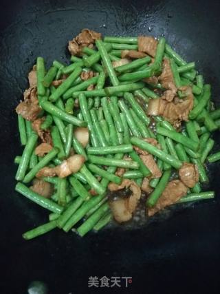 肉焖四季豆的做法步骤：6