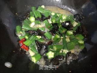 秋葵肉片的做法步骤：8