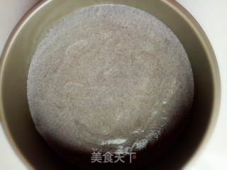 黑米戚风 一款用大米粉做的蛋糕的做法步骤：11