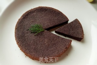 黑米戚风 一款用大米粉做的蛋糕的做法步骤：12