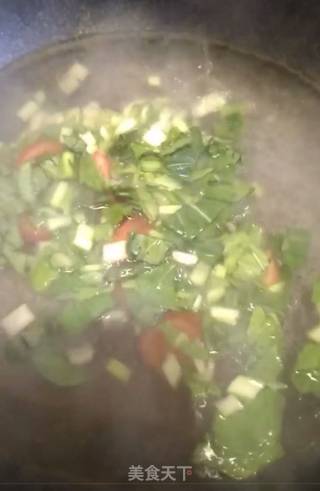 蔬菜蛋花汤的做法步骤：4