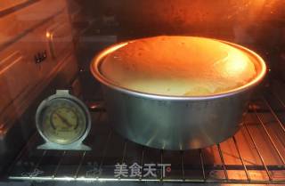 戚风蛋糕6寸的做法步骤：17