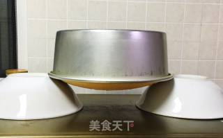 戚风蛋糕6寸的做法步骤：18