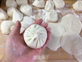猪肉圆白菜馅馅饼的做法步骤：12
