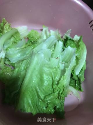 油淋生菜的做法步骤：1