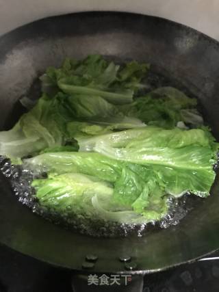 油淋生菜的做法步骤：6