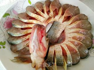 孔雀开屏鱼的做法步骤：5