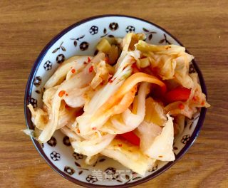 简易版辣白菜的做法步骤：9