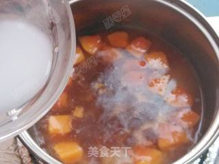 京糕木瓜糖水的做法步骤：10