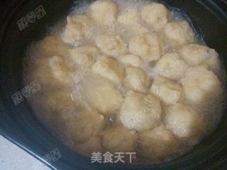 豆腐包鲜虾砂锅煲的做法步骤：6