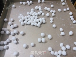 绿豆沙小圆子的做法步骤：7