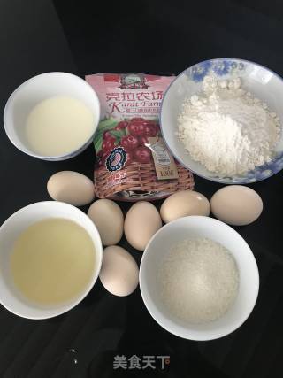 蔓越莓蛋糕杯的做法步骤：1
