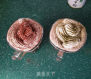 双色卡布奇诺的做法步骤：8