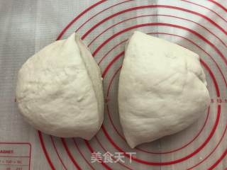双色麻花火腿馒头卷的做法步骤：2