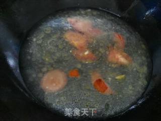 番茄鸡蛋肉丝面的做法步骤：3
