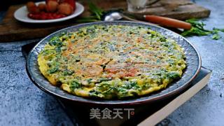 面条菜鸡蛋饼的做法步骤：12