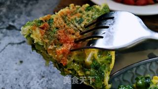 面条菜鸡蛋饼的做法步骤：13