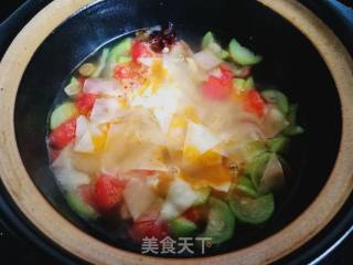 丝瓜面片的做法步骤：11