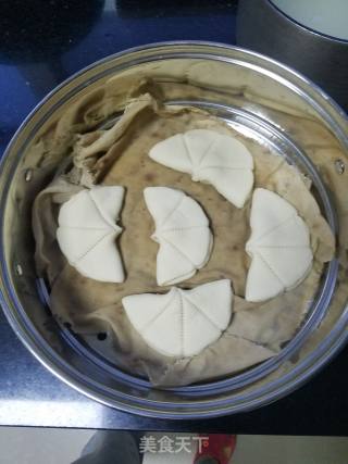 “蒸菜”荷叶饼的做法步骤：6