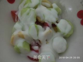 森林莓果味沙拉的做法步骤：2
