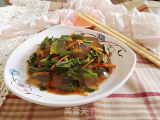 小葱拌凉粉的做法步骤：6