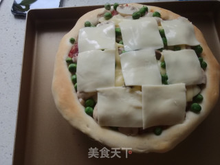 什锦披萨的做法步骤：11