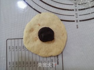 褐麦豆沙餐包的做法步骤：12