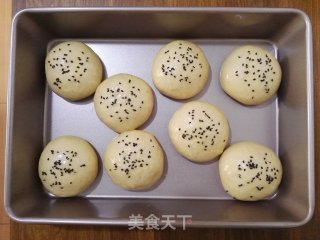 褐麦豆沙餐包的做法步骤：15