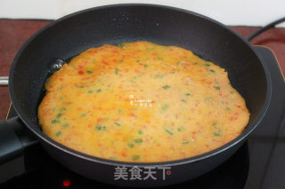 西红柿鸡蛋饼的做法步骤：7