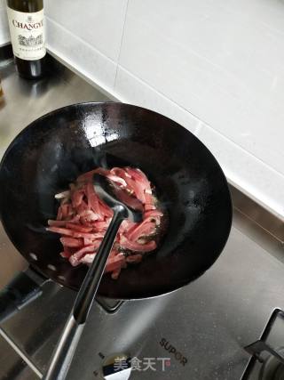 酱炒肉丝的做法步骤：4