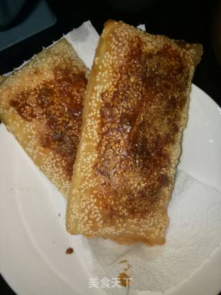 油炸烧饼的做法步骤：5