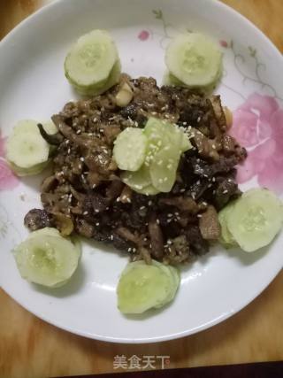 炒猪杂的做法步骤：6