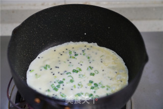 葱油芝麻淋饼的做法步骤：6