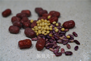 红枣花芸豆浆的做法步骤：1