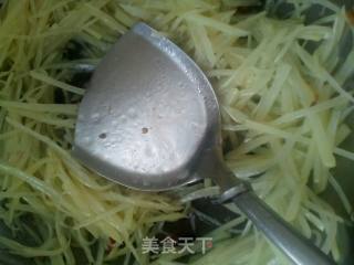 酸辣土豆丝的做法步骤：5