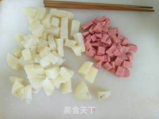 土豆火腿沙拉的做法步骤：3