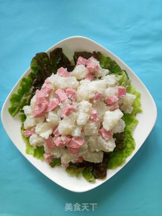 土豆火腿沙拉的做法步骤：5