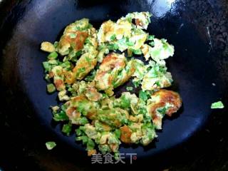 苦瓜摊鸡蛋的做法步骤：8