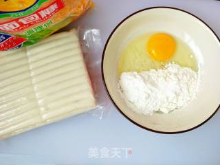 香酥年糕条的做法步骤：2