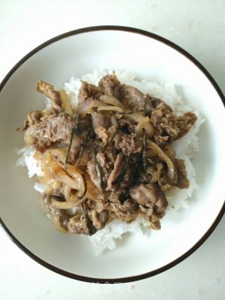 肥牛饭的做法步骤：6
