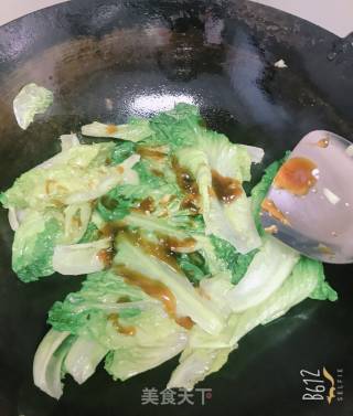 蚝油生菜的做法步骤：4