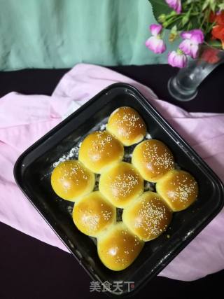 豆沙小面包的做法步骤：1